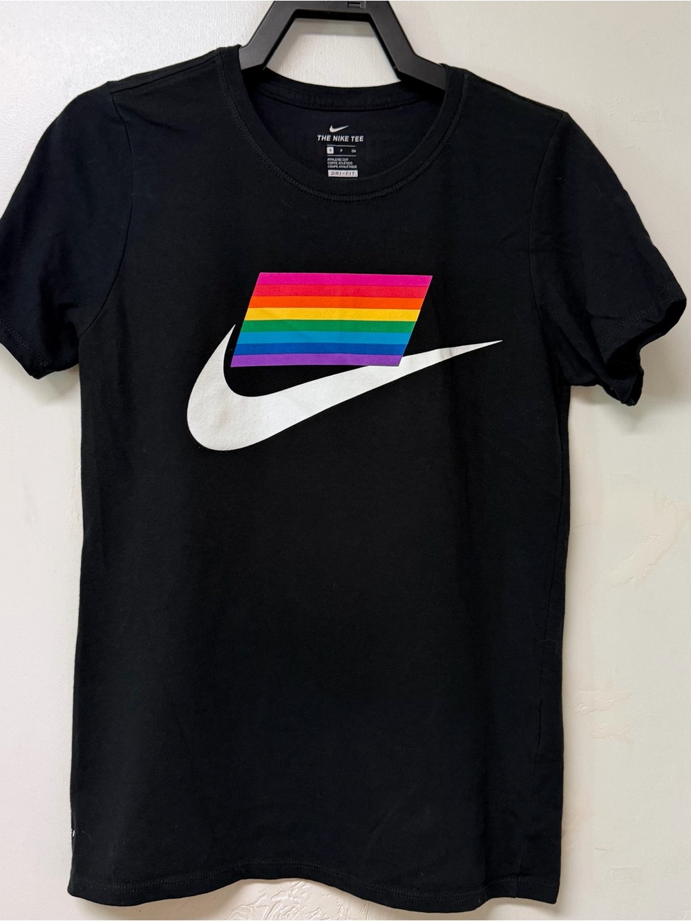 Nike Dri-Fit #BETRUE Pride Black Tee
